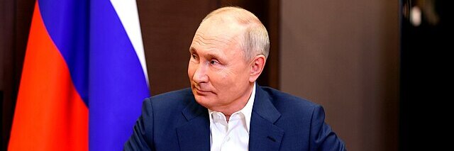 Präsident der Russischen Föderation Wladimir Putin