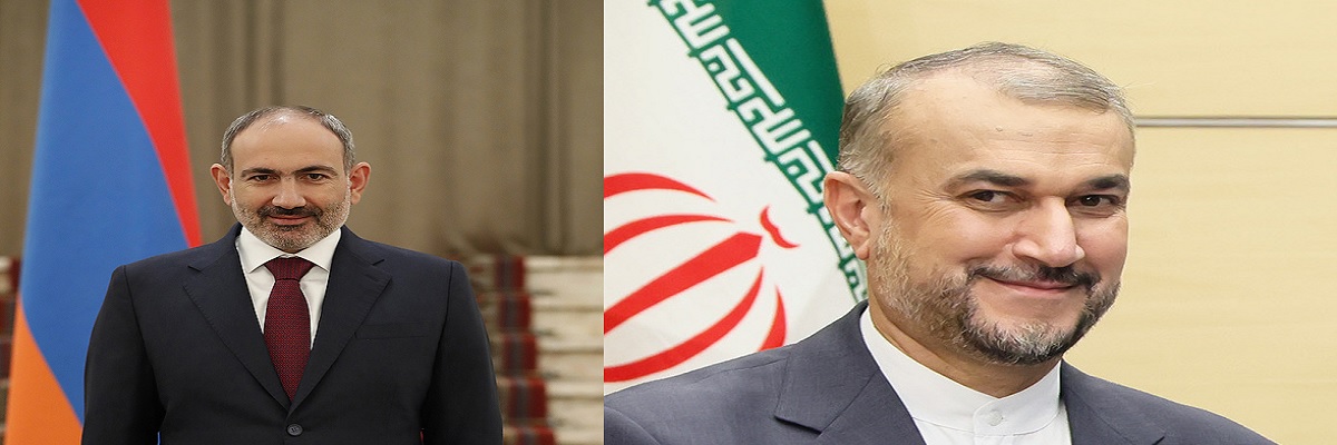 Armenian Prime Minister and Iranian Foreign Minister