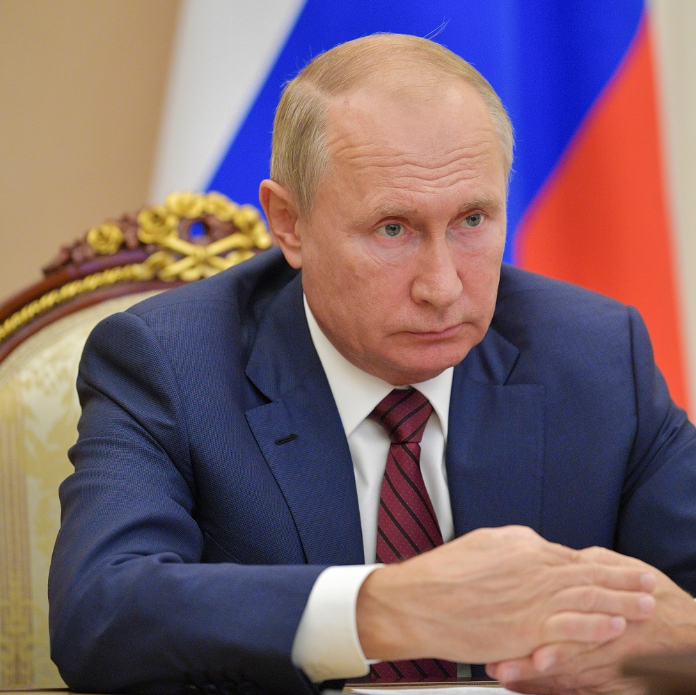 Treffen des russischen Präsidenten Wladimir Putin					