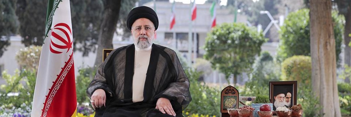 Ebrahim Raisi war Präsident der Republik Iran					