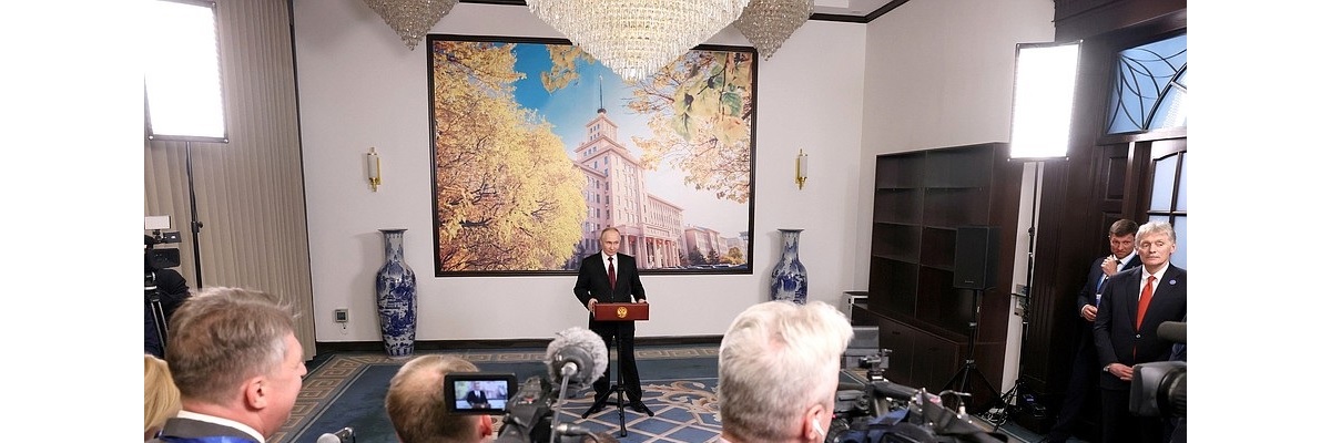 Vladimir Putin: Answers to questions from journalists following a visit to China