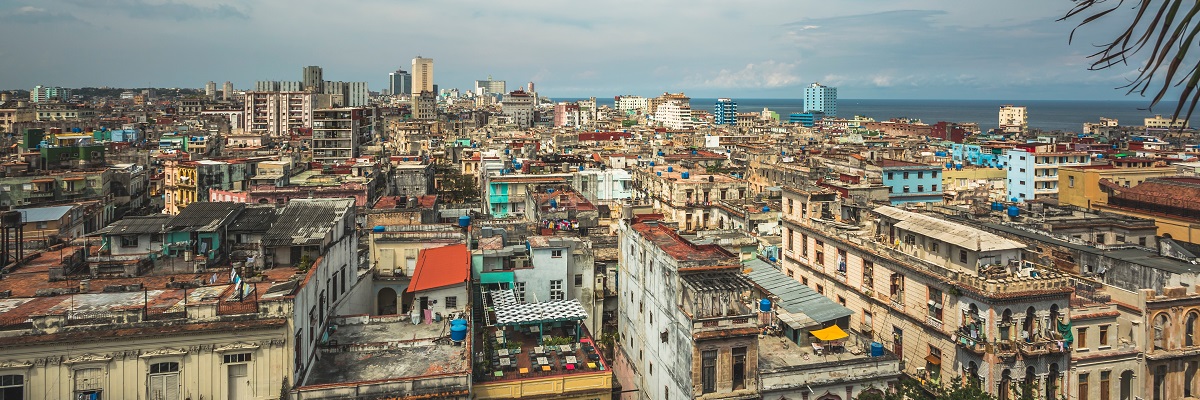 Skyline von La Habana, Havanna, Kuba, Karibik, Mittelamerika