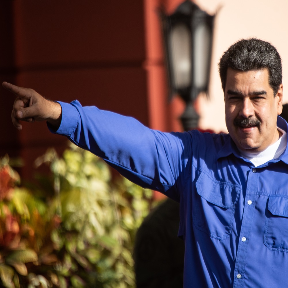 Caracas/Venezuela. 11/22/18: The president of Venezuela, Nicolás Maduro, participates in an event at the Government Palace in Caracas.