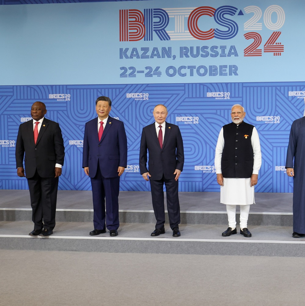 16th BRICS Summit family photograph (2024)