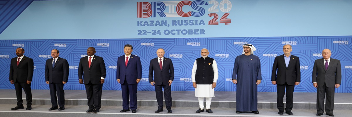 Familienfoto des 16. BRICS-Gipfels (2024)