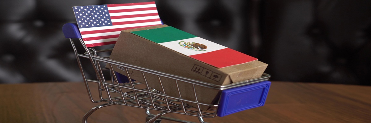 Mexican exports to the United States. Mexican goods