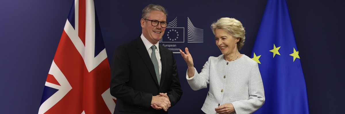 Prime Minister Keir Starmer meets Ursula von der Leyen, President of the European Commission for a bilateral at the European Commission in Brussels, Belgium on 2 October 2024 - 1.jpg