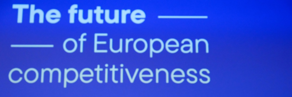 Press Conference by European Commission President Ursula von der LEYEN and Mario DRAGHI on the Report on the Future of EU Competitiveness in Brussels, Belgium on September 9, 2024.