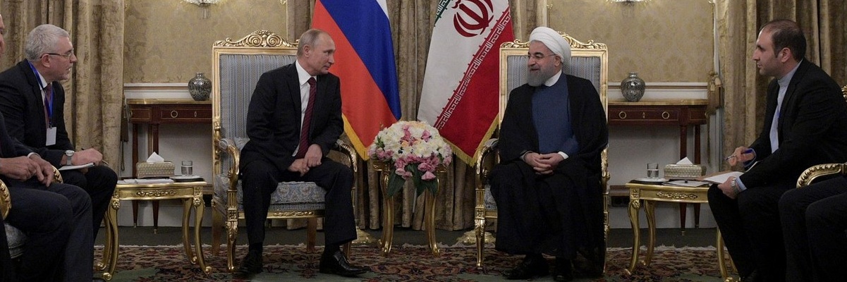 Vladimir Putin and Hassan Rouhani (2017-11-01)