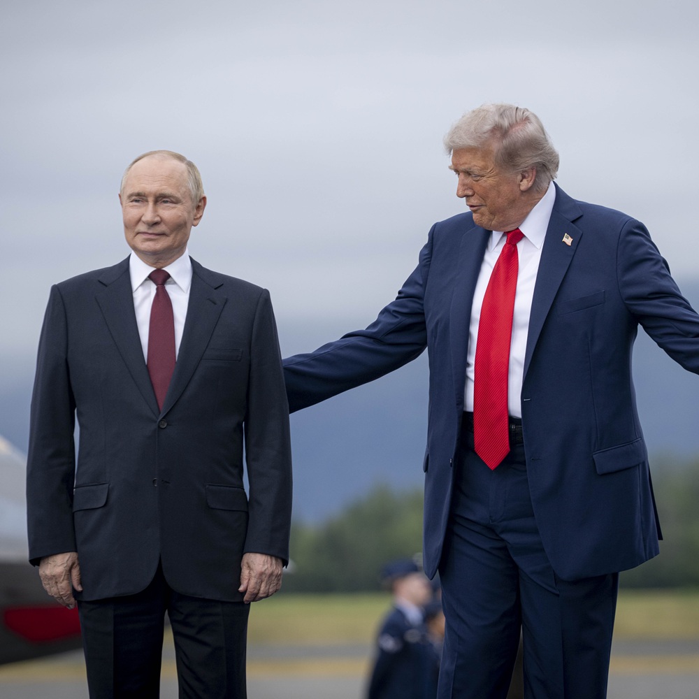Trump, Putin Alaska Arrival (9260680)