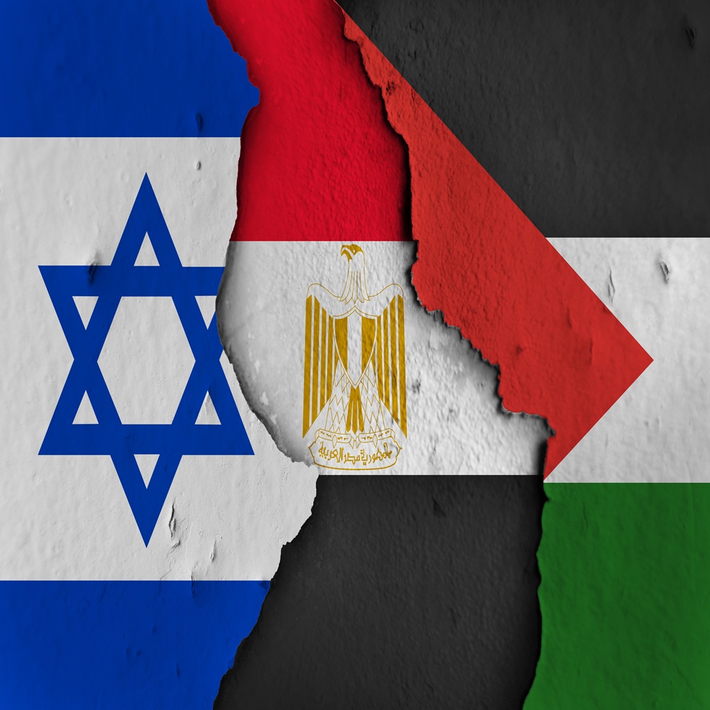 egypt between Israel and Palestine.  Israel egypt Palestine