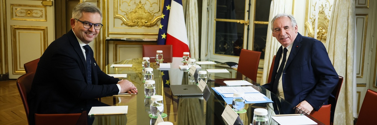Magnus Brunner & François Bayrou - 2025