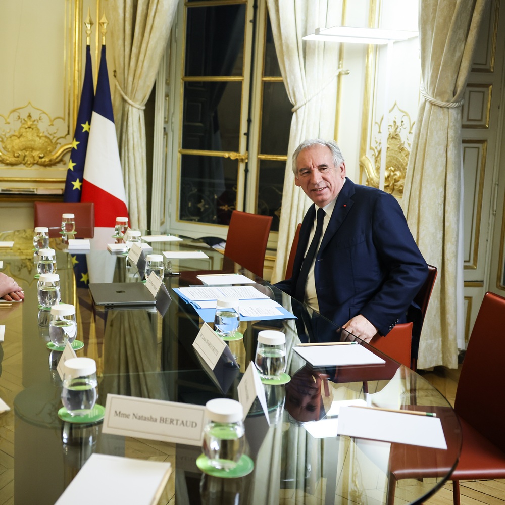 Magnus Brunner & François Bayrou - 2025