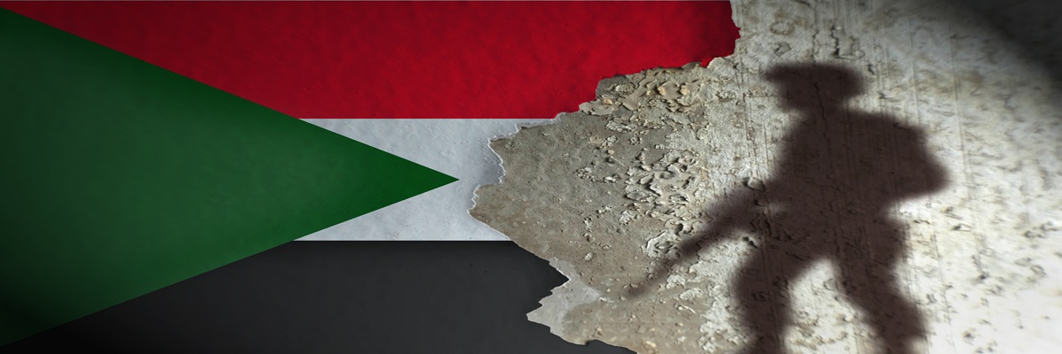 illustration of the conflict that occurred in Sudan