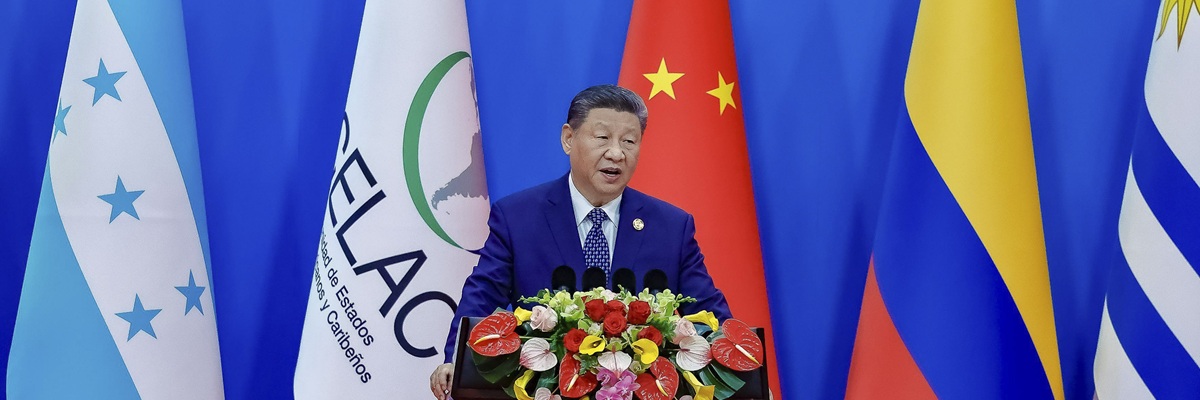 Presidente da República, Luiz Inácio Lula da Silva, Sessão de abertura do IV Fórum CELAC-China. China National Convention Center II, Pequim - China. Foto - Ricardo Stuckert / PR Lula Oficial, CC BY-SA 2.0 <https://creativecommons.org/licenses/by-sa/2.0>, 