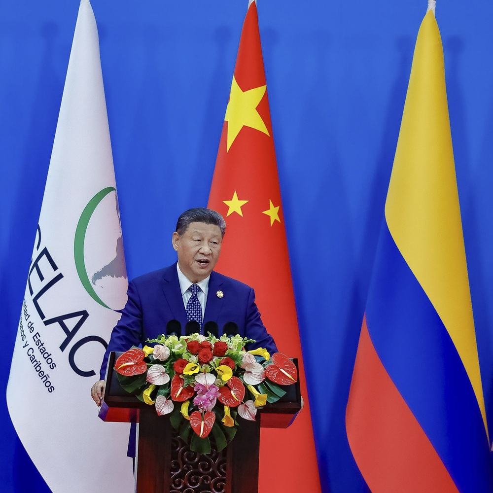 Presidente da República, Luiz Inácio Lula da Silva, Sessão de abertura do IV Fórum CELAC-China. China National Convention Center II, Pequim - China. Foto - Ricardo Stuckert / PR Lula Oficial, CC BY-SA 2.0 <https://creativecommons.org/licenses/by-sa/2.0>, 